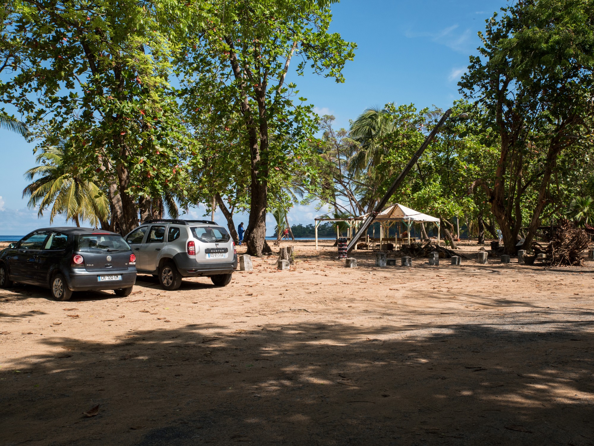 023 - Deshaies, Site classé de la plage de Grande Anse, octobre 2017